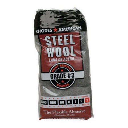 HOMAX Steel Wool Pads #3 12Pk 10121113